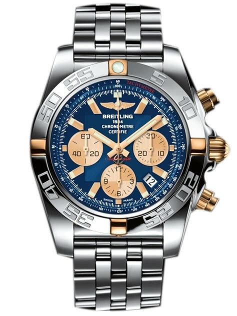 breitling white face watch|breitling blue face chronograph.